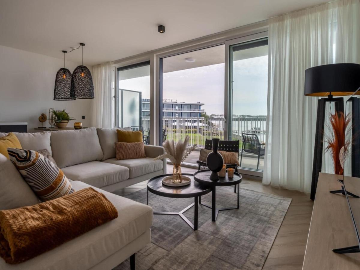 Spacious Waterfront Apartment Arnemuiden Exterior photo